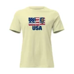 Camisa Feminina Baby Look Estados Unidos Varias Estampas - Imagem 36