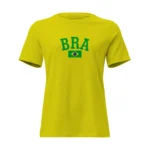Camisa Feminina Baby Look Brasil - Imagem 13