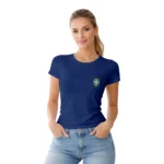 Camisa Feminina Baby Look Brasil Varias Estampas - Imagem 12