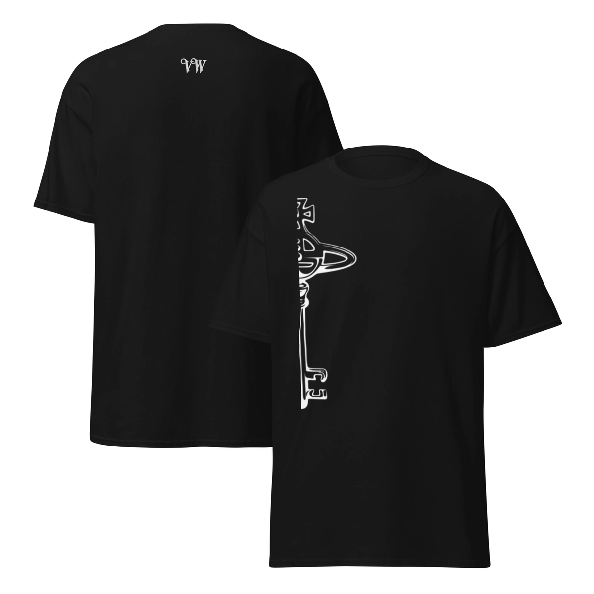 5b2e76d7-e169-5d98-9f8d-72b960f513a5.webp Camisa Feminina Baby Look VW chave - Imagem 1