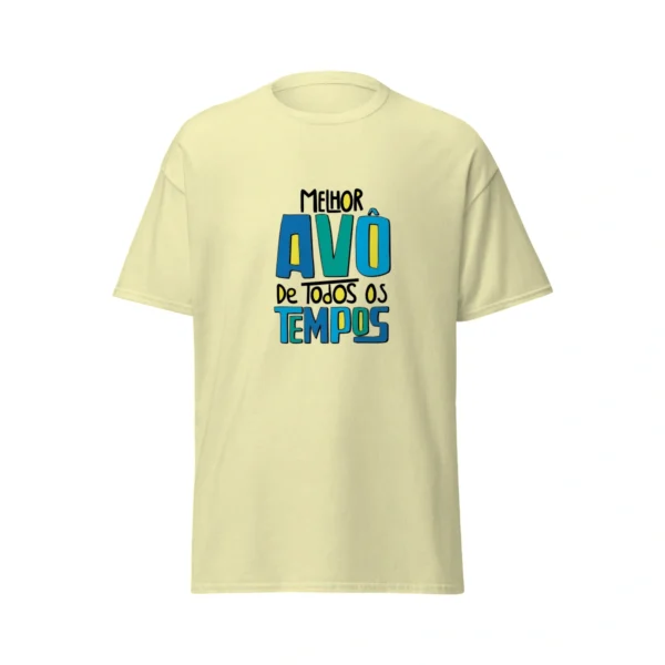 Camisa masculina Dia dos Avós Melhor Avô de Todos os Tempos