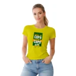 Camisa Feminina Baby Look Brasil Varias Estampas IV - Imagem 60
