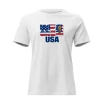 Camisa Feminina Baby Look Estados Unidos Varias Estampas - Imagem 39