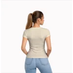 Camisa Feminina Baby Look Brasil Bandeira e Estrela - Imagem 7