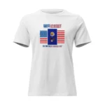 Camisa Feminina Baby Look Estados Unidos Varias Estampas - Imagem 16