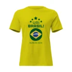 Camisa Feminina Baby Look Vai Brasil - Imagem 13