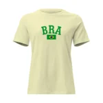 Camisa Feminina Baby Look Brasil - Imagem 9