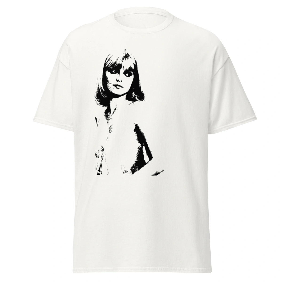 950a69ab-6492-5d5a-a732-ae781c0f4dc1.webp Camiseta Masculina Elvira Scarface - Imagem 1