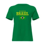 Camisa Feminina Baby Look Brasil Bandeira e Estrela - Imagem 15