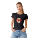 Camisa Feminina Baby Look Canadá Varias Estampas - Imagem 42