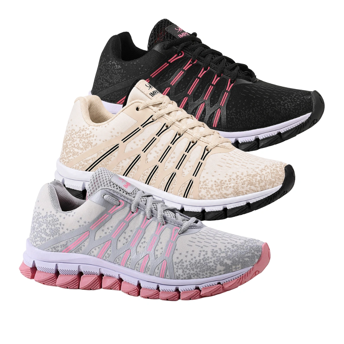 9ba5d06f-bcaf-5dcc-b6f0-2de2ca1796af.webp Kit 3 Tênis Feminino Olimpk Conforto Premium Academia Caminhada - Imagem 1