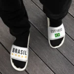 Chinelo Slide Masculino Brasil EST 1822 - Imagem 6