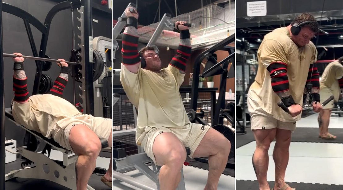 Dia de empurrar a parte superior do corpo do 'Juggernaut' de Patryk Galimski