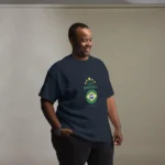 Camiseta Plus Size Masculina Brasil Varias Estampas II - Imagem 29