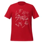 Camisa Feminina Baby Look Stray Kids Asinaturas - Imagem 6