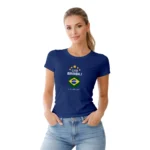 Camisa Feminina Baby Look Vai Brasil - Imagem 3