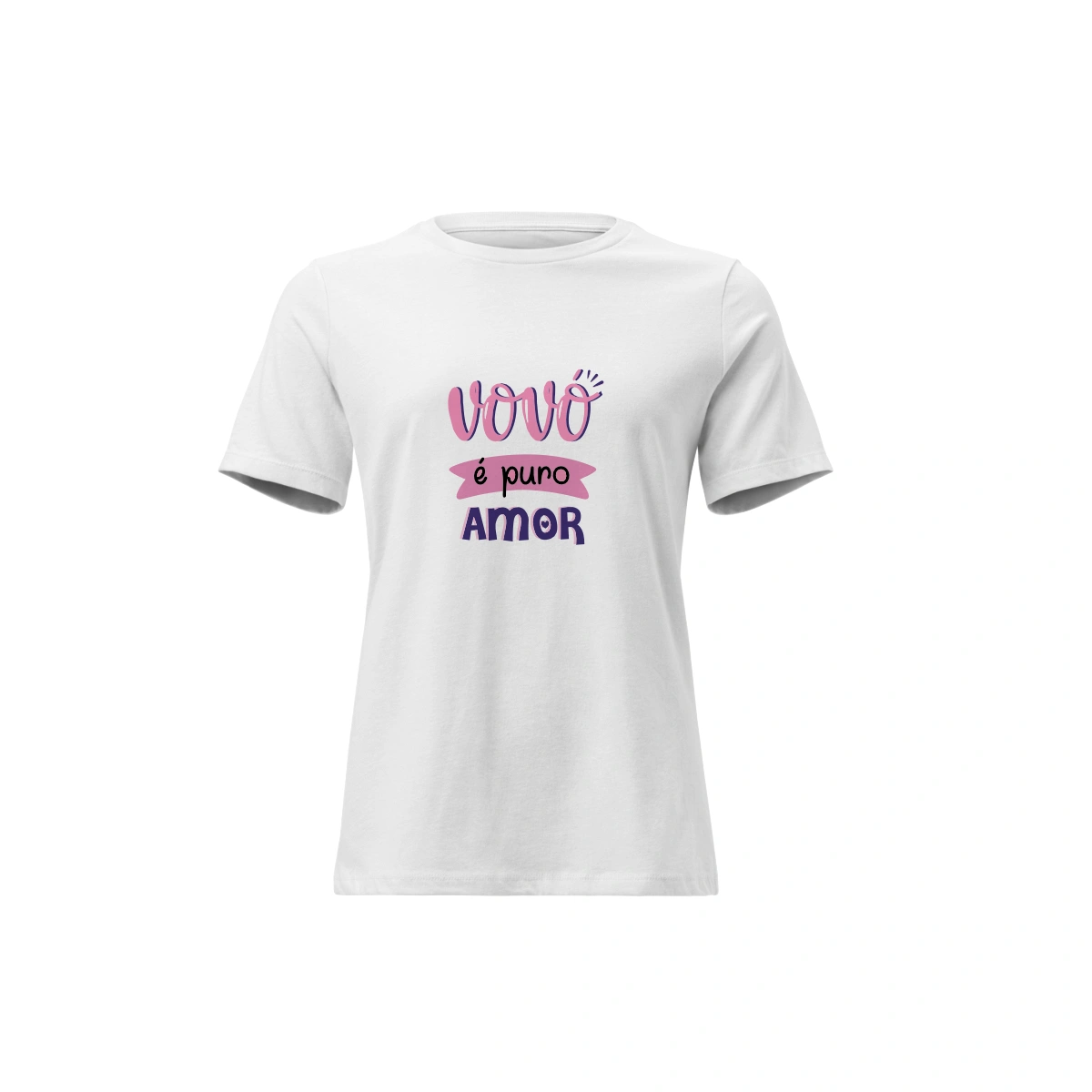 b6702ec7-c40d-5c27-ba5e-b496f2ed8390.webp Camisa Feminina Baby Look Dia dos Avós Vovó é Puro Amor - Imagem 1