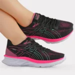 Tênis Feminino PodLinda Estiloso Esportivo Academia Leve Confortável - Imagem 2