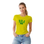 Camisa Feminina Baby Look Brasil - Imagem 15