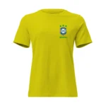 Camisa Feminina Baby Look Brasil Varias Estampas - Imagem 32