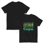 Camiseta Plus Size Masculina Brasil Varias Estampas II - Imagem 16