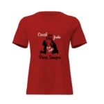 Camisa Feminina Baby Look Dia dos Namorados Casal que Ora Junto Para Sempre - Imagem 17