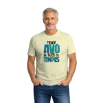 Camisa masculina Dia dos Avós Melhor Avô de Todos os Tempos - Imagem 3
