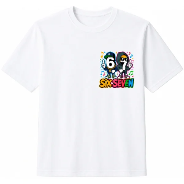 Camiseta Infantil Menino 67 Six Seven