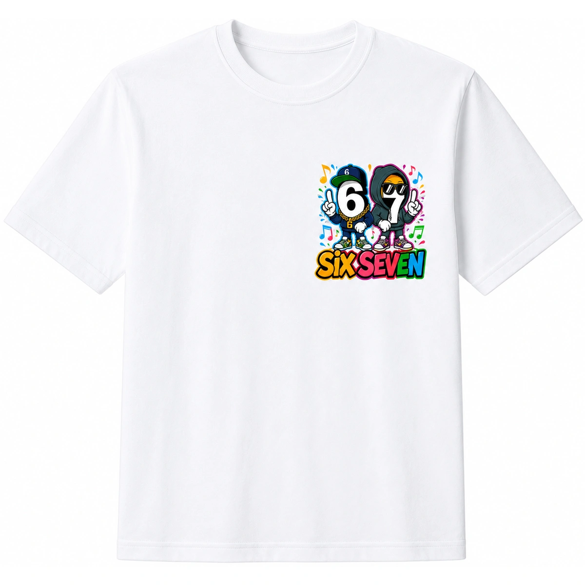 dab7b8bd-129d-5e77-af1c-92b88c86a10b.webp Camiseta Infantil Menino 67 Six Seven - Imagem 1