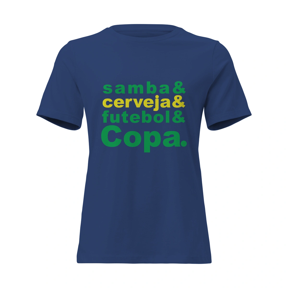 de0ddb81-ab5f-510e-9368-dcb6df19c147-1.webp Camisa Feminina Baby Look Samba e Cerveja e Futebol e Copa - Imagem 1