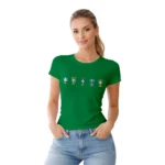 Camisa Feminina Baby Look Brasil Varias Estampas II - Imagem 48