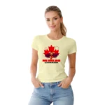 Camisa Feminina Baby Look Canadá Varias Estampas - Imagem 20