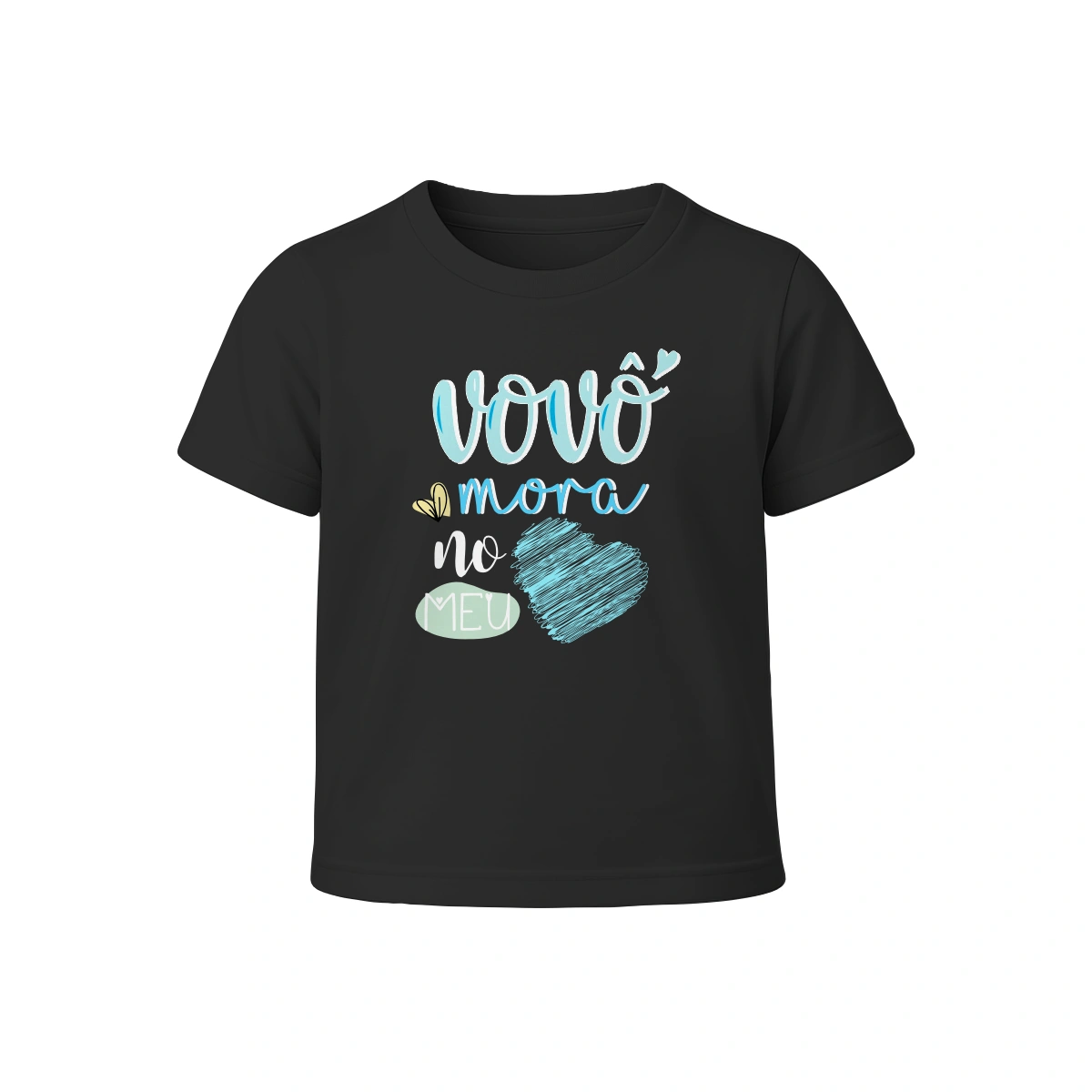 ec616095-a179-5734-96b2-a34fc45104f5.webp Camiseta Infantil Menino Dia dos Avós Vovô Mora no Meu Coração - Imagem 1