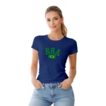 Camisa Feminina Baby Look Brasil - Imagem 19
