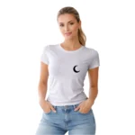 Camisa Feminina Baby Look Dia dos Namorados Metade Lua - Imagem 11