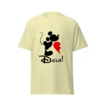 Camiseta Masculina Dia dos Namorados Metade Coração Dela - Imagem 13