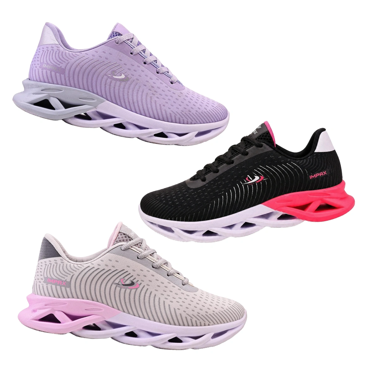 f719e30e-fa3b-579a-b42c-777cfa21b660.webp Kit 3 Tênis Feminino Esportivo Bella Estiloso Moderno Treino Academia Corrida Caminhada - Imagem 1