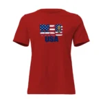 Camisa Feminina Baby Look Estados Unidos Varias Estampas - Imagem 33