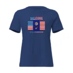 Camisa Feminina Baby Look Estados Unidos Varias Estampas - Imagem 21