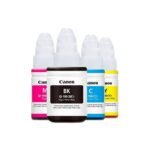 kit 4 Refil Tinta Canon G190 BK C Y M G3110 G4100 G3100