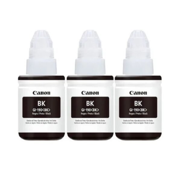 Kit 3 Refil Tinta G190 G-190 G3110 G4100 G3100 BK