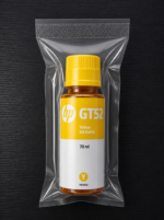 Kit Tinta HP GT53/GT52 4 Cores com caixa lacrada. Compatível com impressoras HP Ink Tank e Smart Tank. Mais qualidade, rendimento e cores vibrantes para suas impressões.