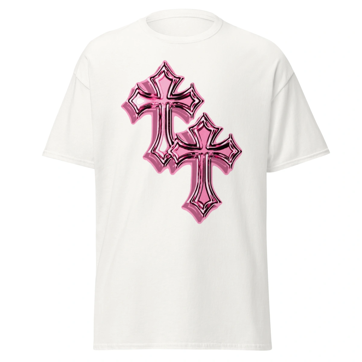 8c029c53-a877-5f5e-94de-57354b033aba.webp Camiseta Masculina Pink Cross - Imagem 1