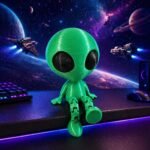 Kit Astronauta e Alien Articulados em 3D – Decoração Geek Espacial - Imagem 5