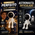 Kit Astronauta e Alien Articulados em 3D – Decoração Geek Espacial - Imagem 3