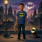 Camiseta Infantil Menino Batman - Imagem 9