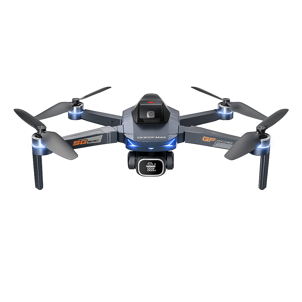 1756910566-0.png Drone GT8 com Câmera HD 4K e Controle Remoto com Tela Integr - Imagem 1