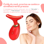 Massageador Facial Eletrico Pescoço Led Lift Fototerapia Ant - Imagem 4